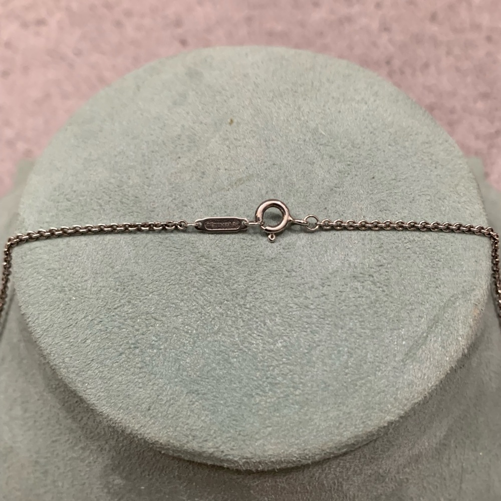 Sterling silver Tiffany & co necklace 16 inches